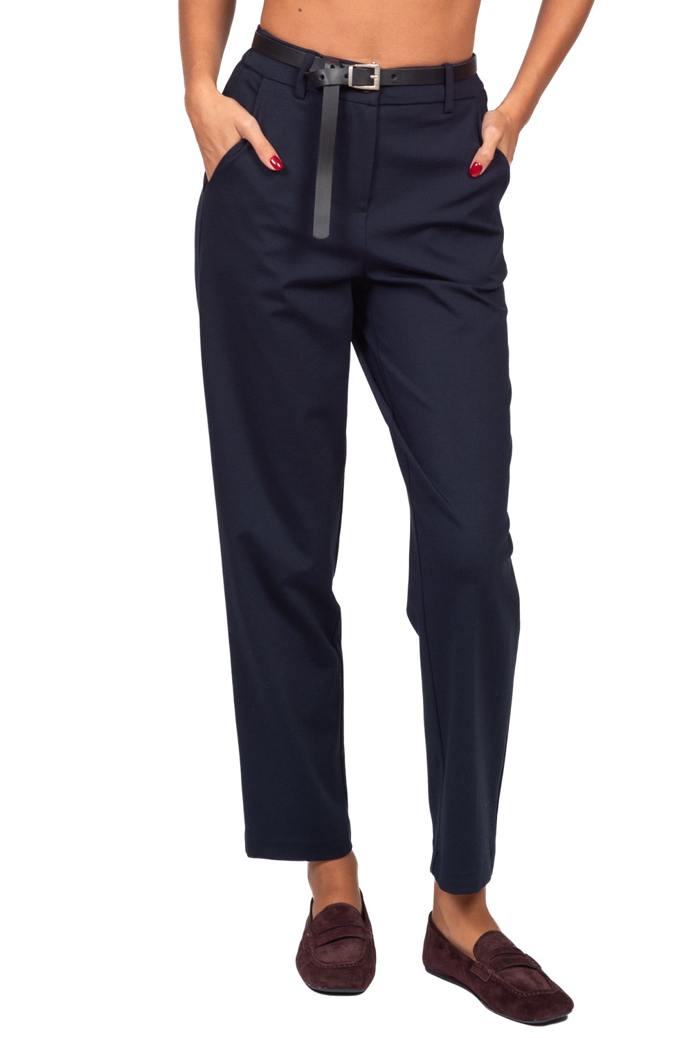 Tensione In - Pantalone sigaretta punto Milano Art. 27P6282