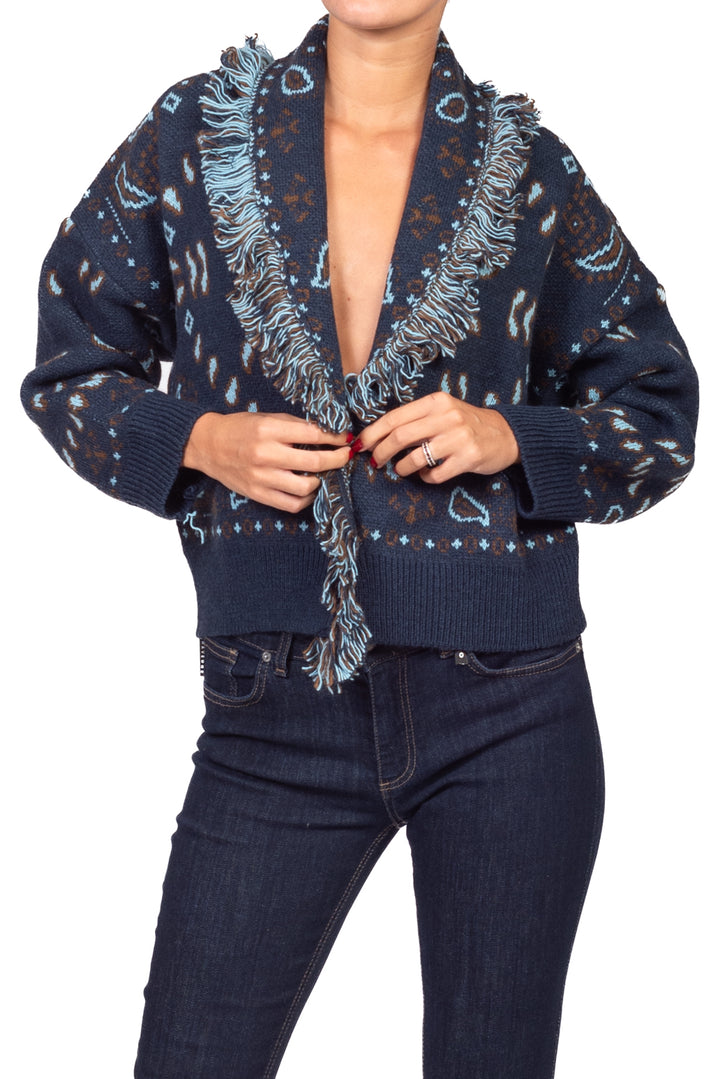 Tensione In - Cardigan fantasia bandana Art. W6HMG84A400