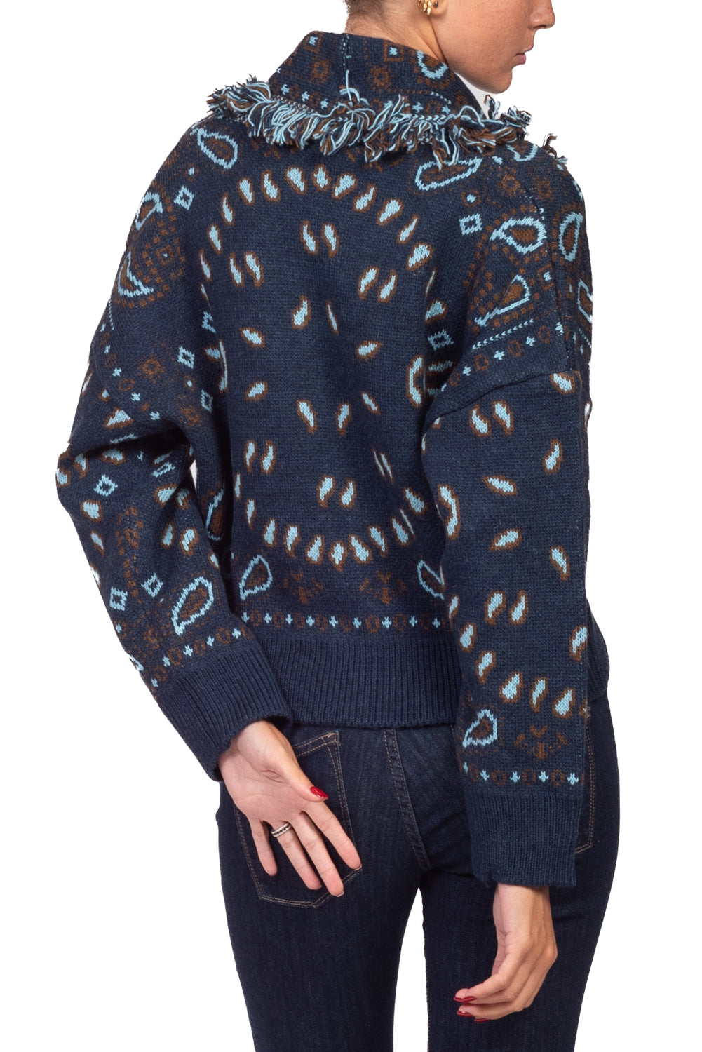 Tensione In - Cardigan fantasia bandana Art. W6HMG84A400