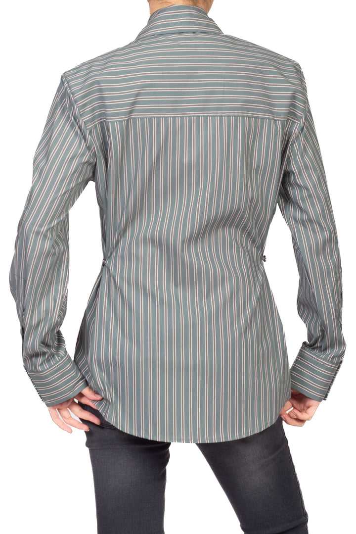 Tensione In - Camicia rigata con taschini Art. 27C6294