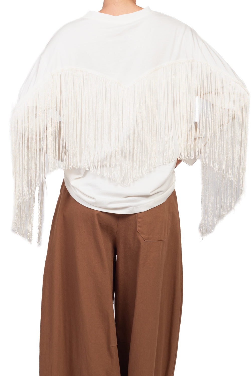 Tensione In - T-shirt con frange Art. FW260094