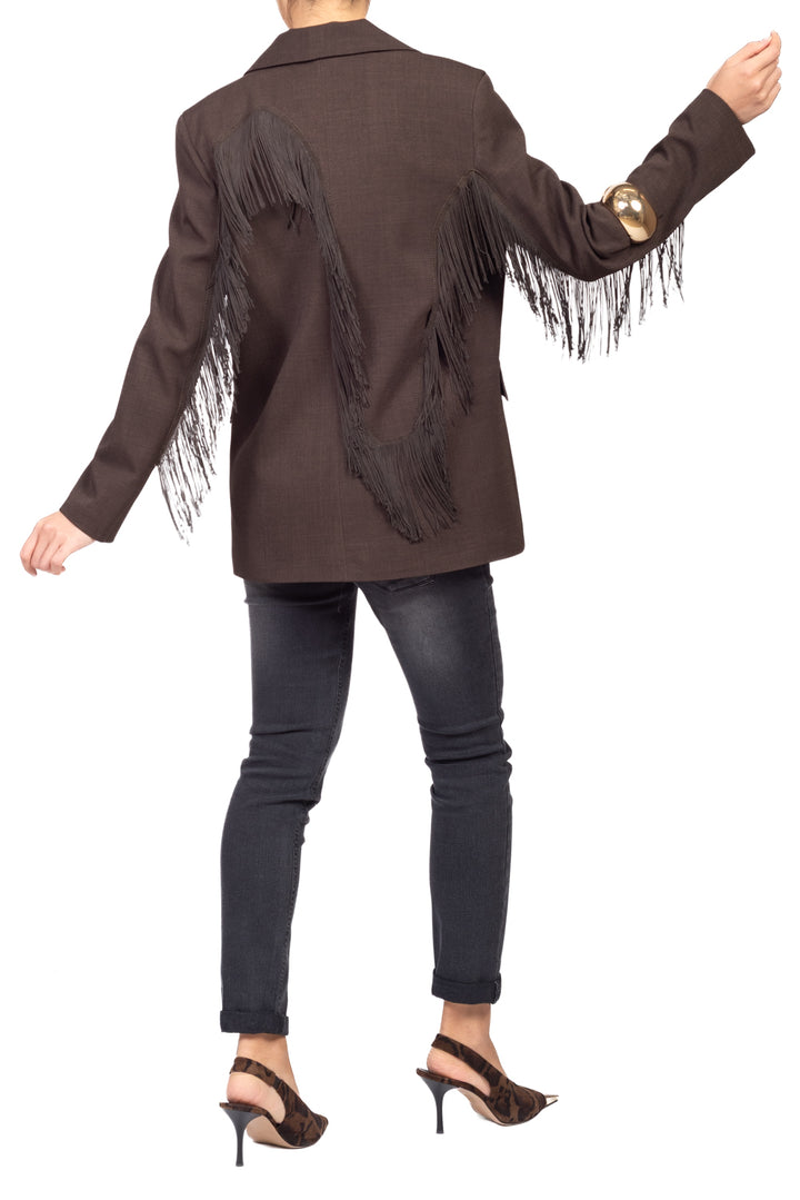Tensione In - Giacca con frange Art. 27B6308