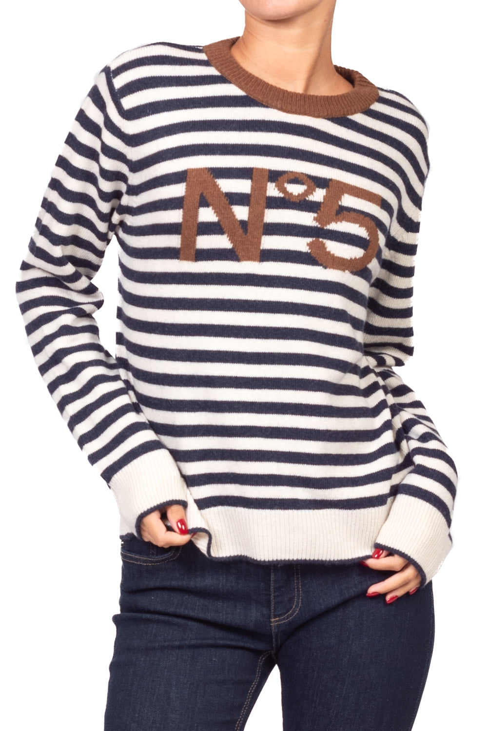 Tensione In - Maglia rigata N5 Art. D82444AI26