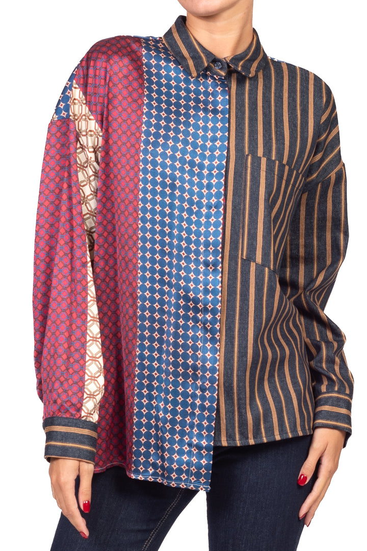 Dixie - Camicia doppia fantasia Art. CFIZ2IO