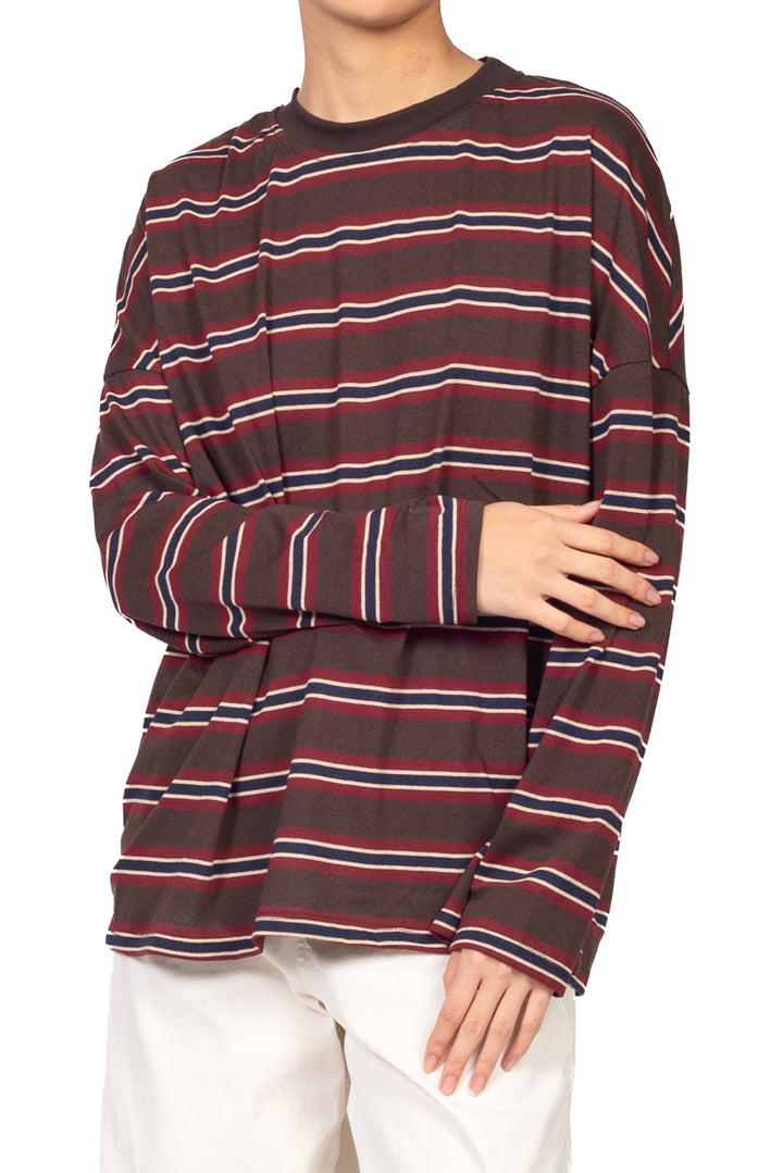 Tensione In - T-shirt rigata manica lunga Art. 30841-684