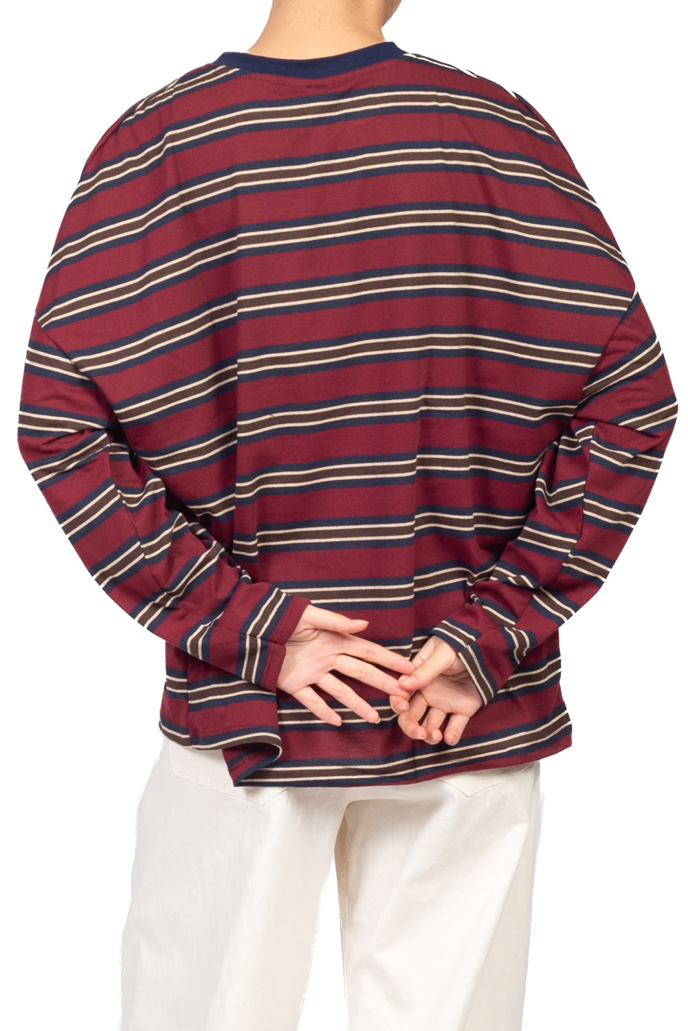 Tensione In - T-shirt rigata manica lunga Art. 30841-684