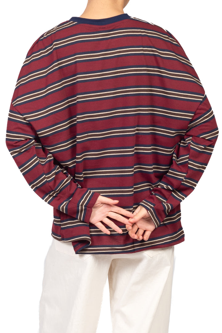 Tensione In - T-shirt rigata manica lunga Art. 30841-684