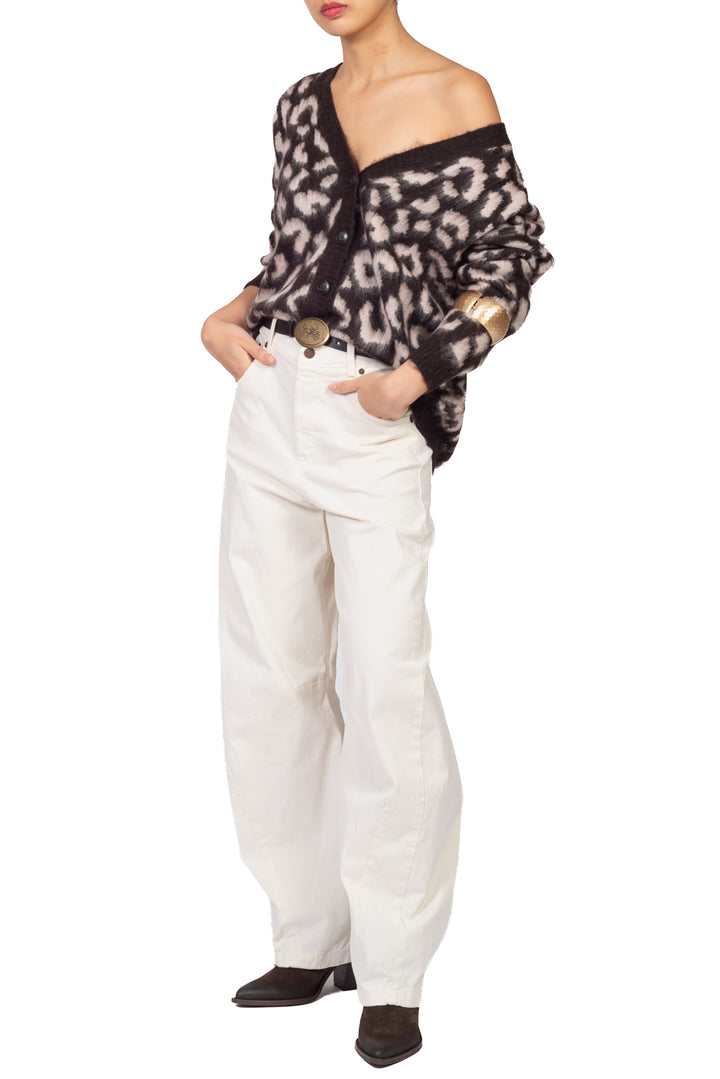 Vicolo - Cardigan maculato scollo v Art. 7AC7202