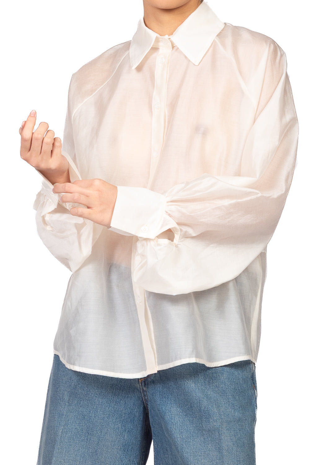 Dixie - Camicia manica palloncino Art. CFSFWPR