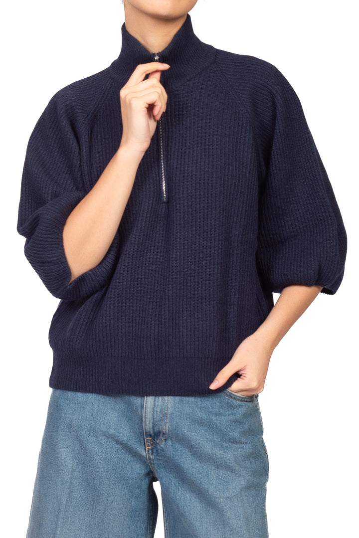 Tensione In - Maglia mezzo collo con zip Art. D82217AI26