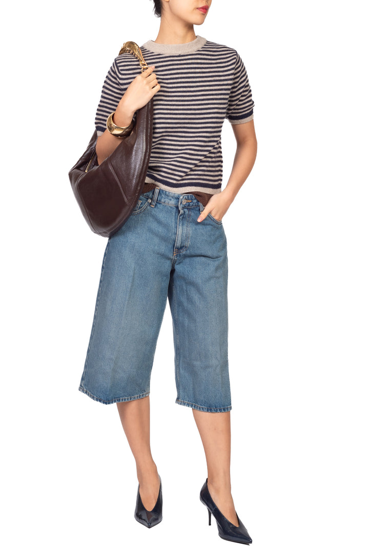 Tensione In - Maglia  rigata mezza manicaArt. D82235AI26