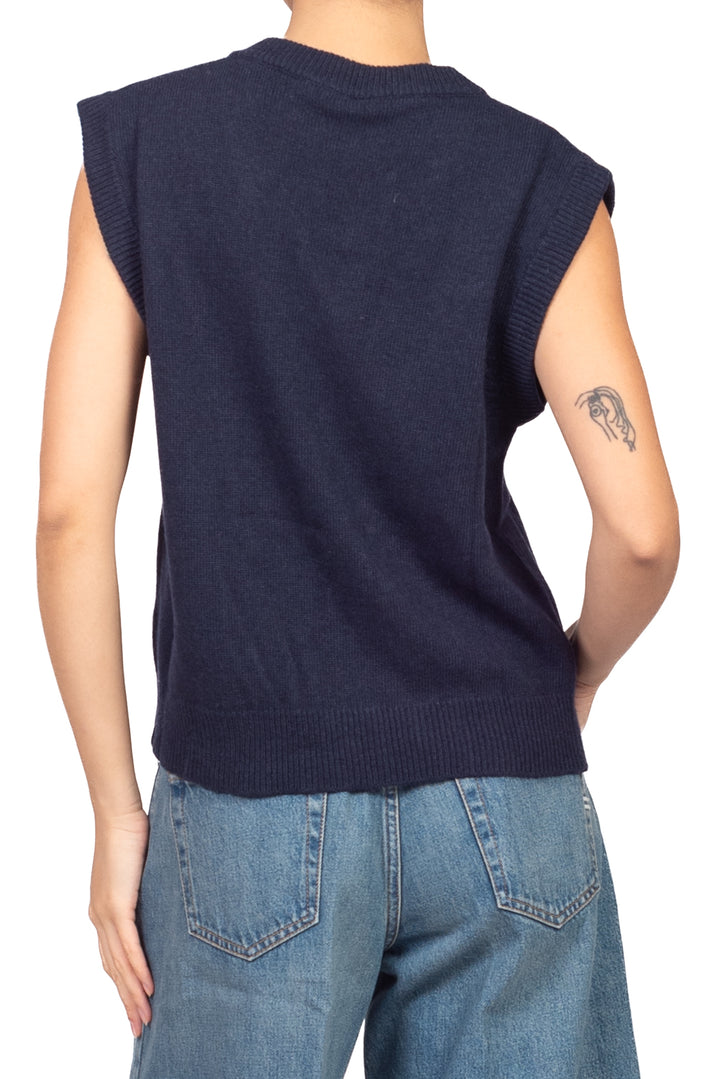 Tensione In - Gilet in maglia scollo V Art. D80968AI26