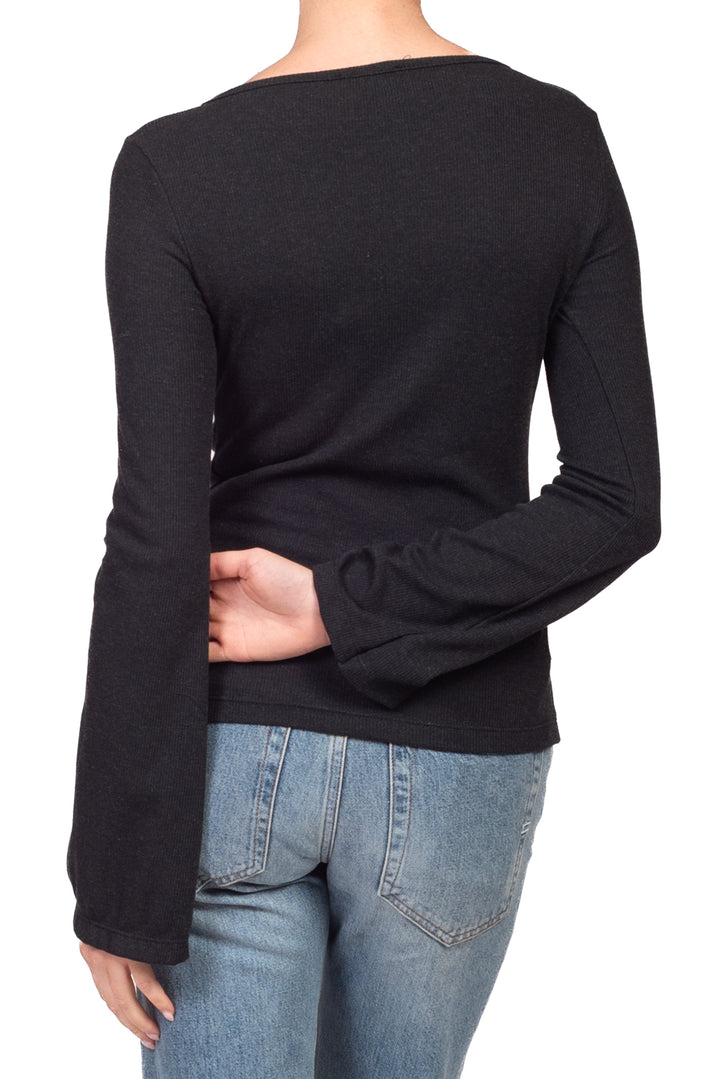Vicolo - T-Shirt serafino costine Art. UAC0136