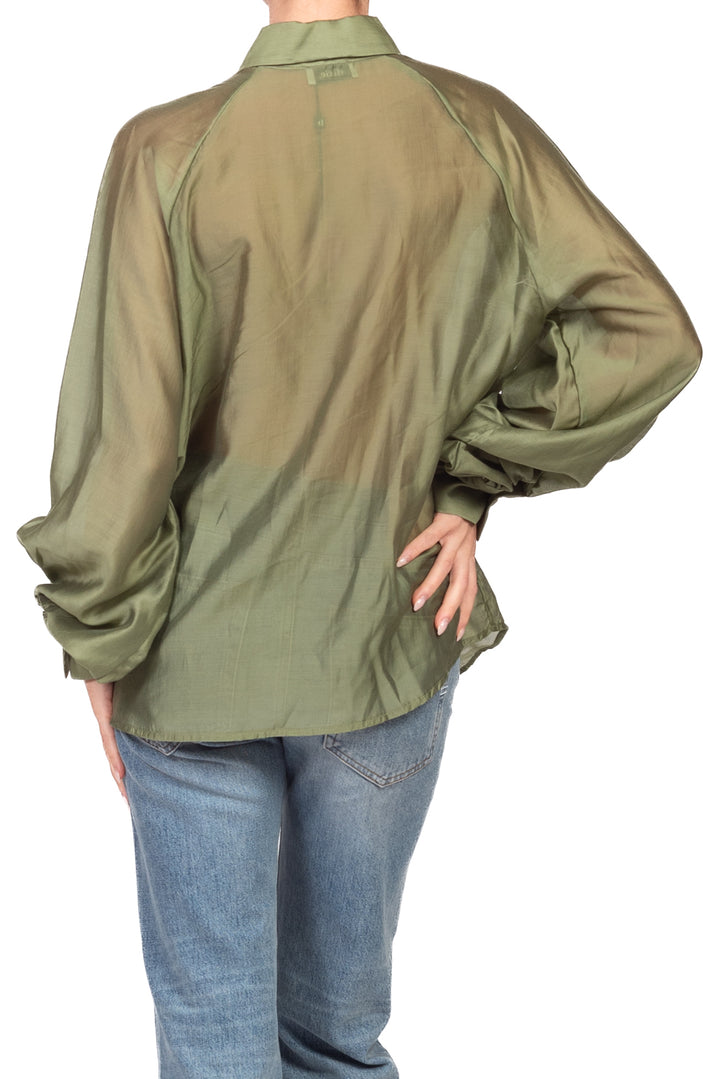 Dixie - Camicia manica palloncino  Art. CFSFWPN