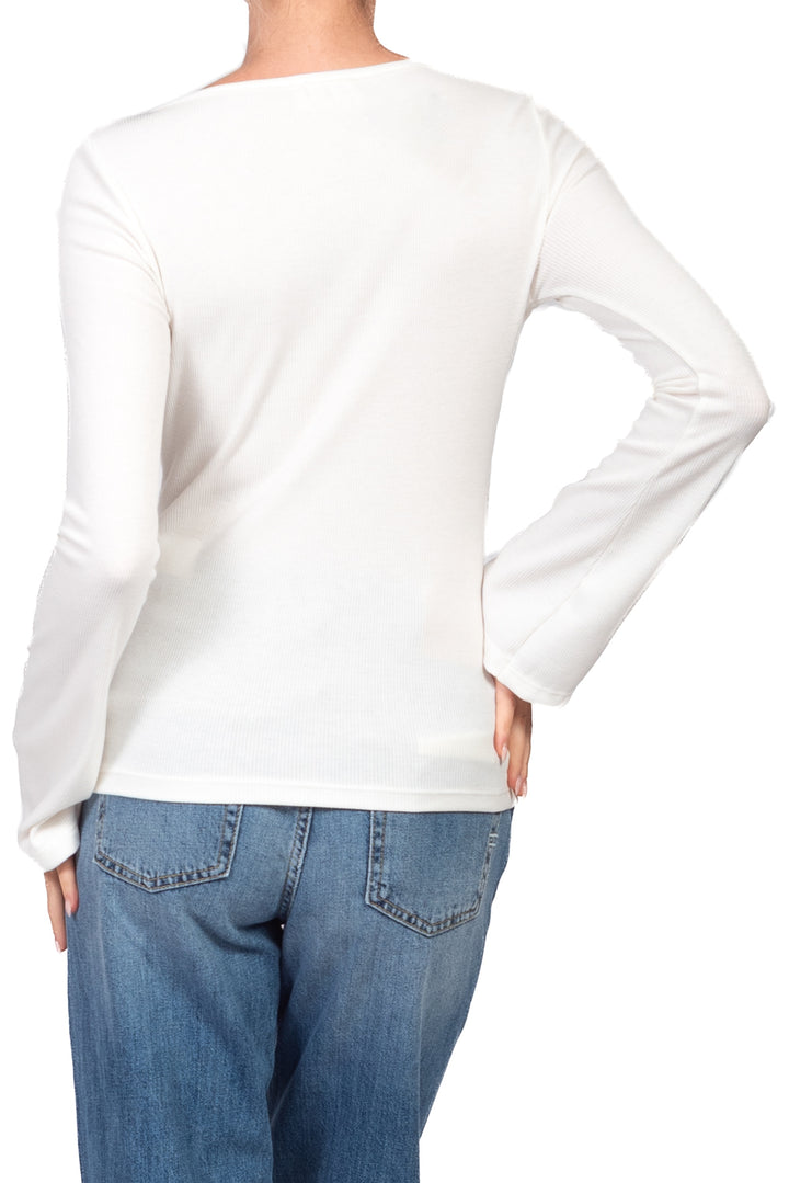 Vicolo - T-Shirt serafino costine Art. UAC0136