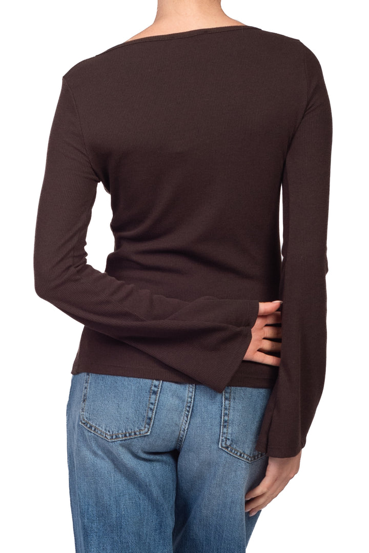 Vicolo - T-Shirt serafino costine Art. UAC0136