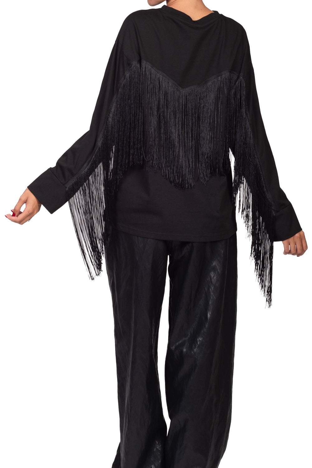 Tensione In - T-shirt con frange Art. FW260094