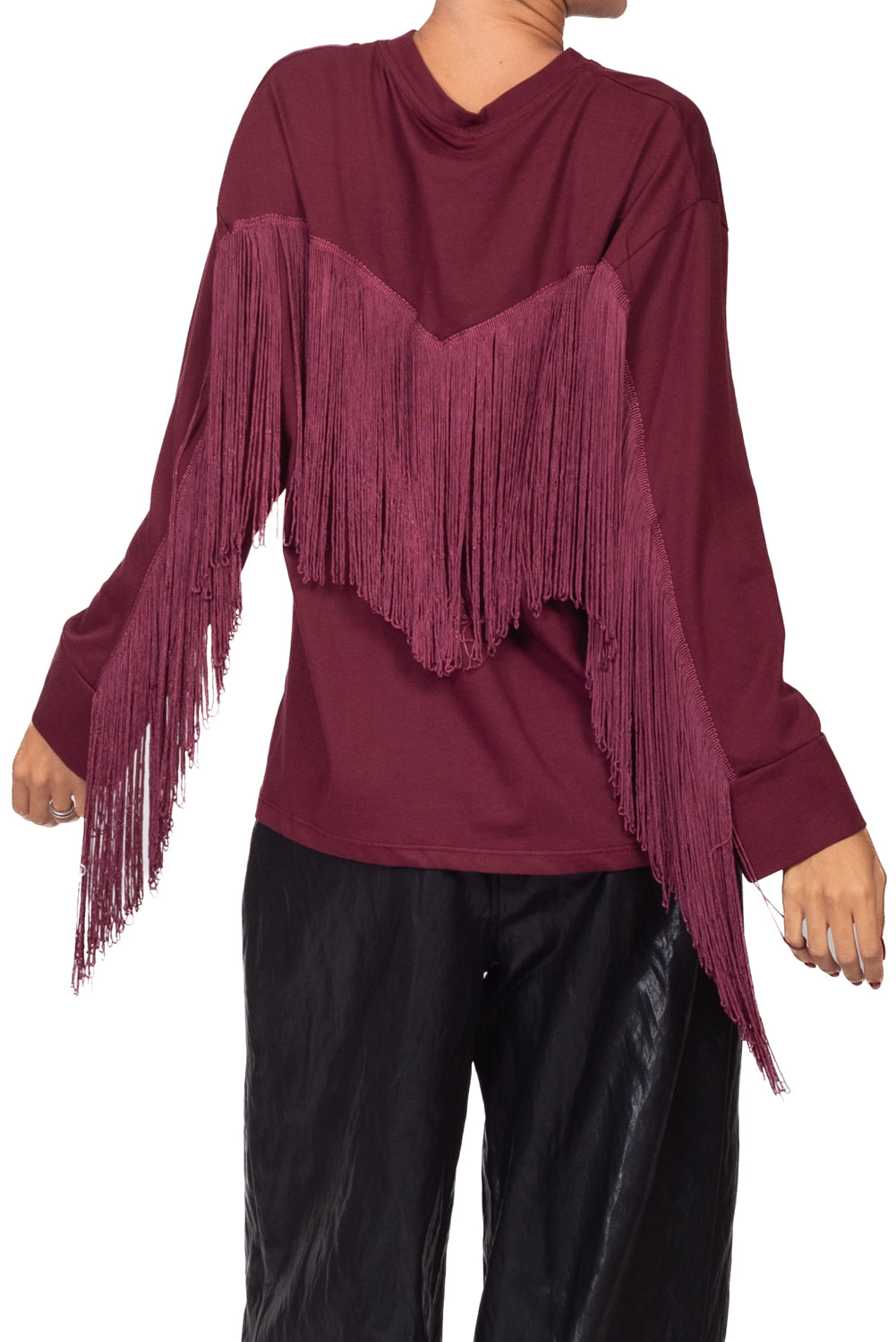 Tensione In - T-shirt con frange Art. FW260094