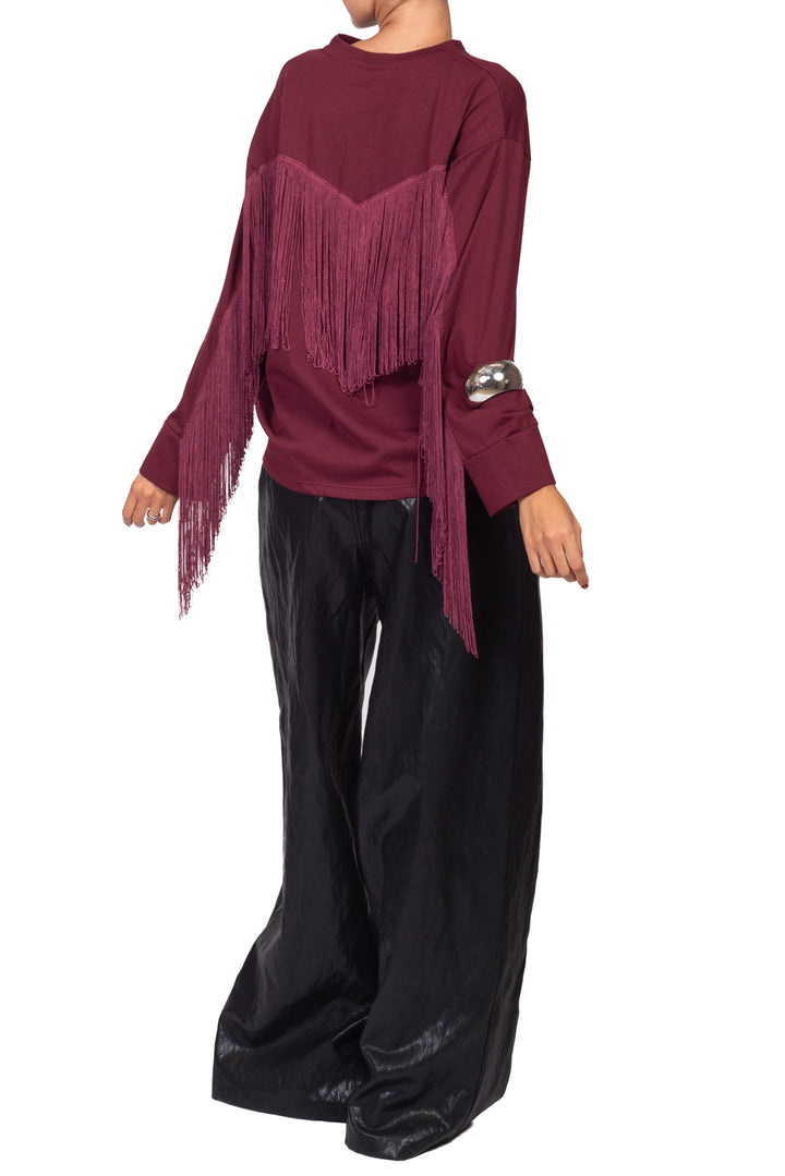 Tensione In - T-shirt con frange Art. FW260094