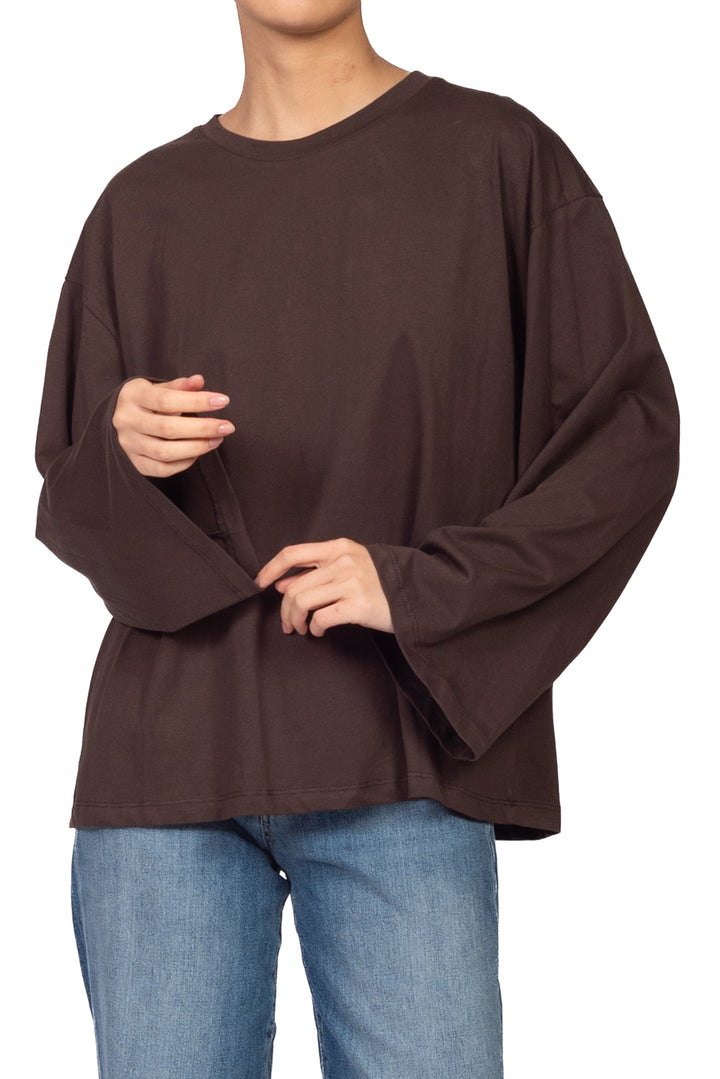 Tensione In - T- Shirt girocollo manica campana Art. FW260045