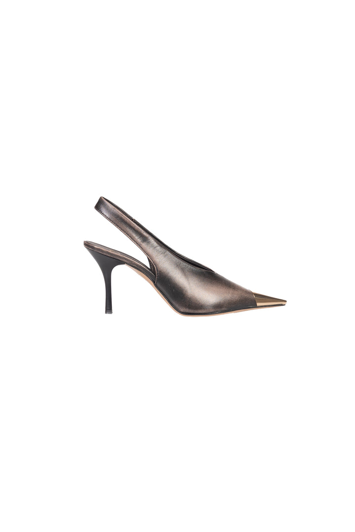 Divine Follie - Slingback punta metallica Art. POL04/40