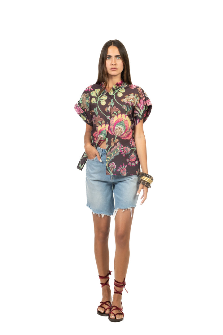 Dixie - Camicia fantasia mezza manica Art. CFGCWKC