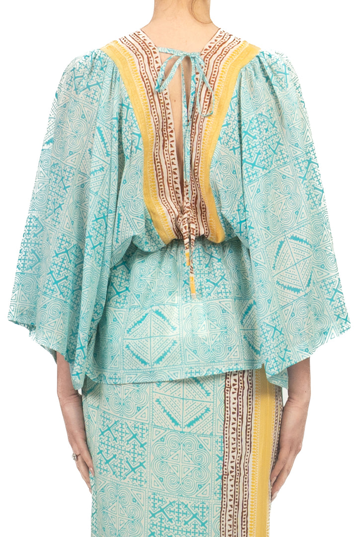 Tensione In - Blusa fantasia scollo v Art. PE260361