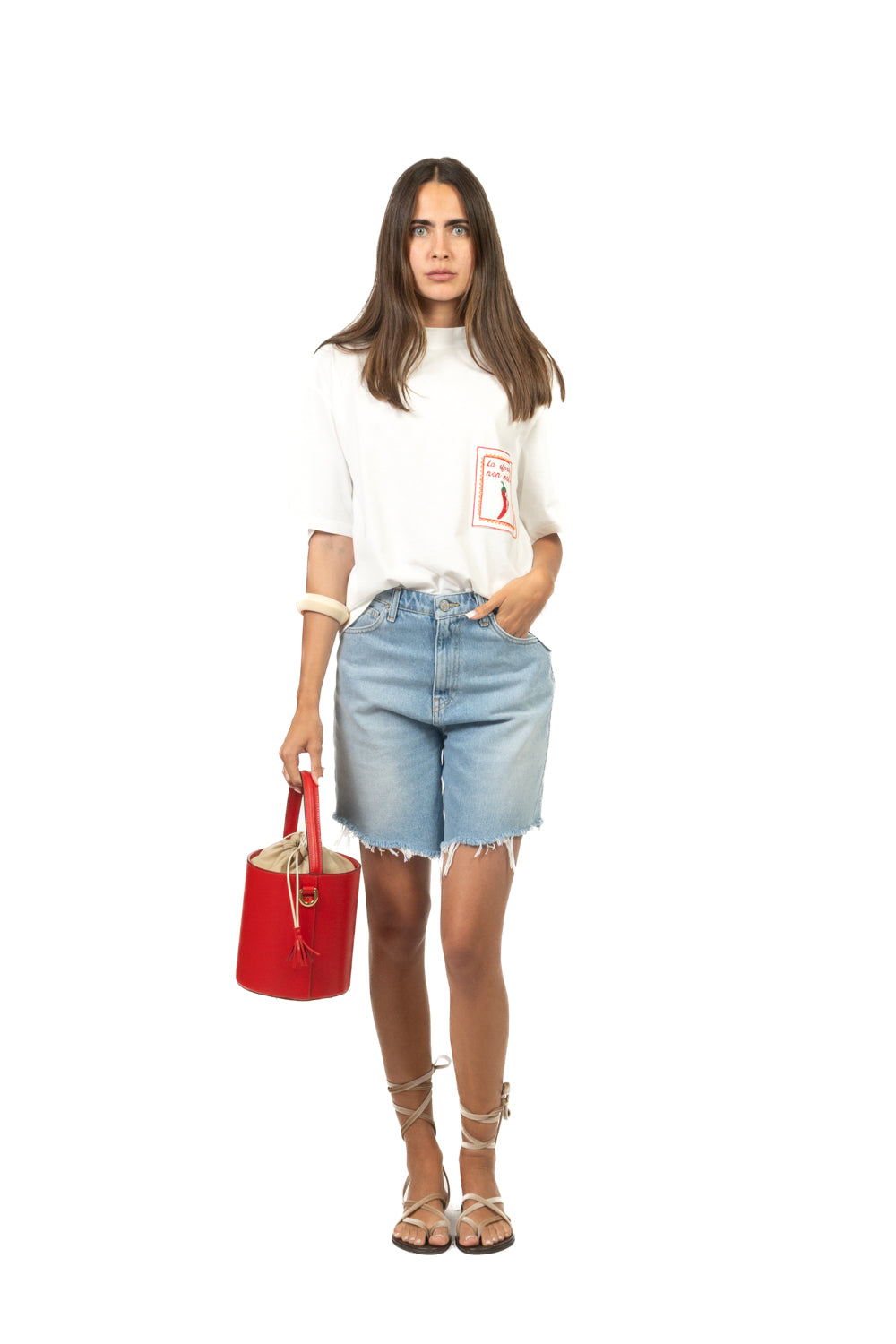 Tensione In - T-Shirt taschino peperoncino Art. PE260367
