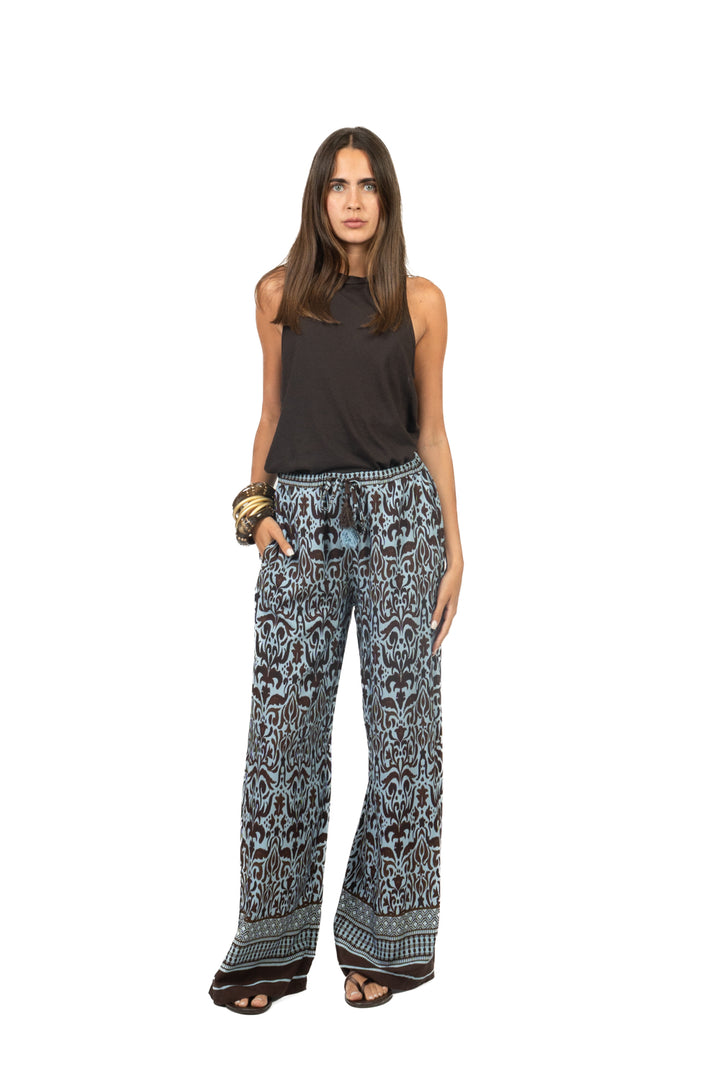 Tensione In - Pantalone fantasia con coulisse Art. 39671