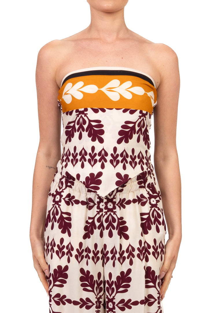 Tensione In - Top foulard a fascia Art. PE260358