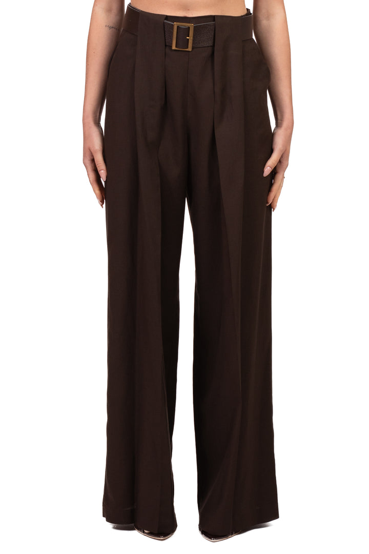 Dixie - Completo top incrociato con pantalone palazzo Art. R845A117/P845A283