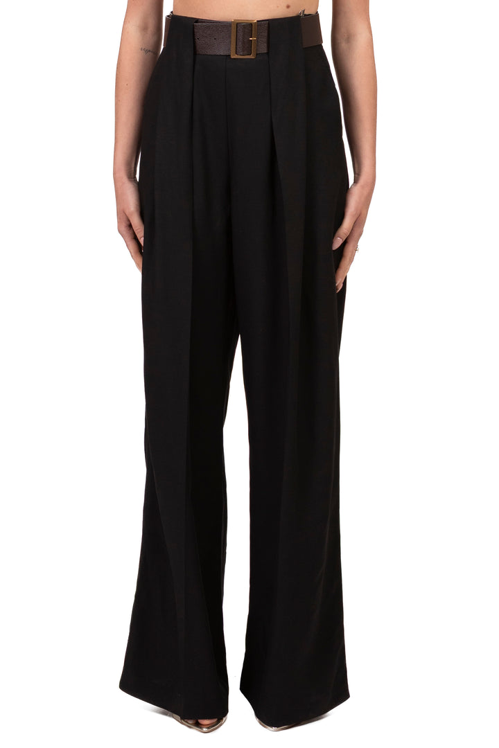 Dixie - Completo top incrociato con pantalone palazzo Art. R845A117/P845A283