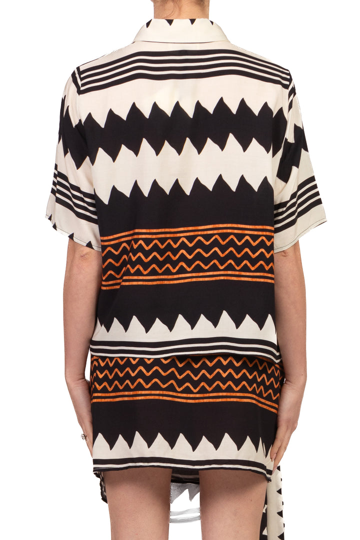 Vicolo - Camicia fantasia mezza manica Art. TAB3016