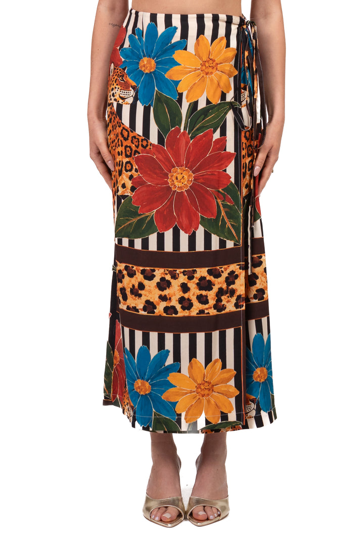 Vicolo - Gonna pareo fantasia tigre Art. TAB3000
