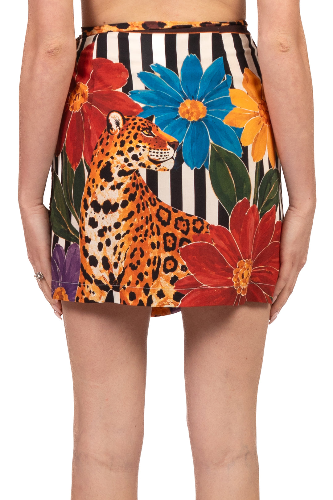 Vicolo - Gonna mini pareo fantasia tigre Art. TAB2999