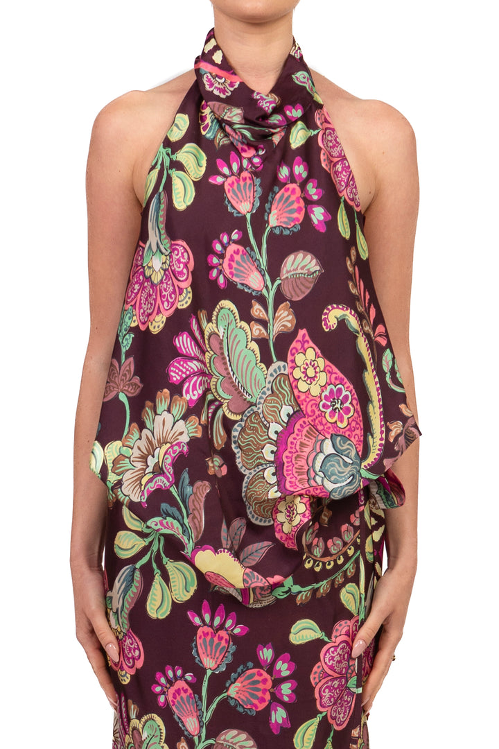 Dixie - Top fazzoletto stampa fiori Art. RBA2WJU