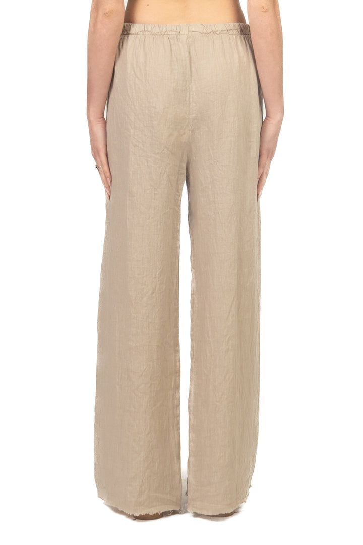 Tensione In - Pantalone in lino sfrangiato Art. S26PL22