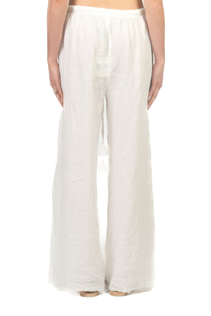 Tensione In - Pantalone in lino sfrangiato Art. S26PL22