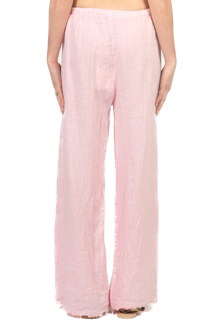 Tensione In - Pantalone in lino sfrangiato Art. S26PL22