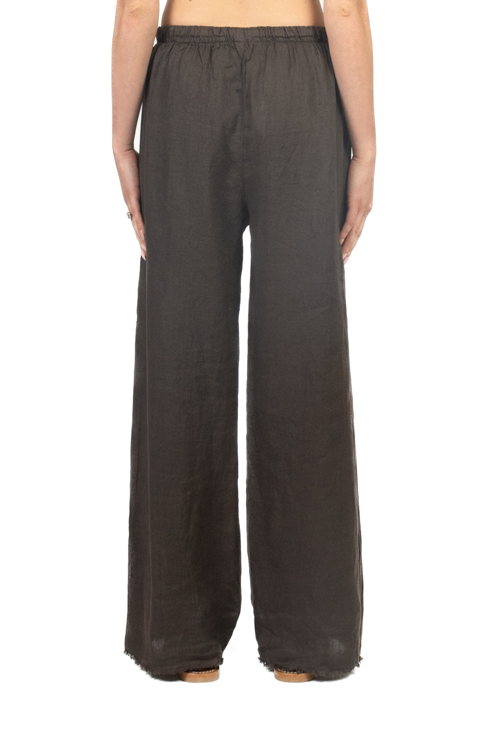 Tensione In - Pantalone in lino sfrangiato Art. S26PL22