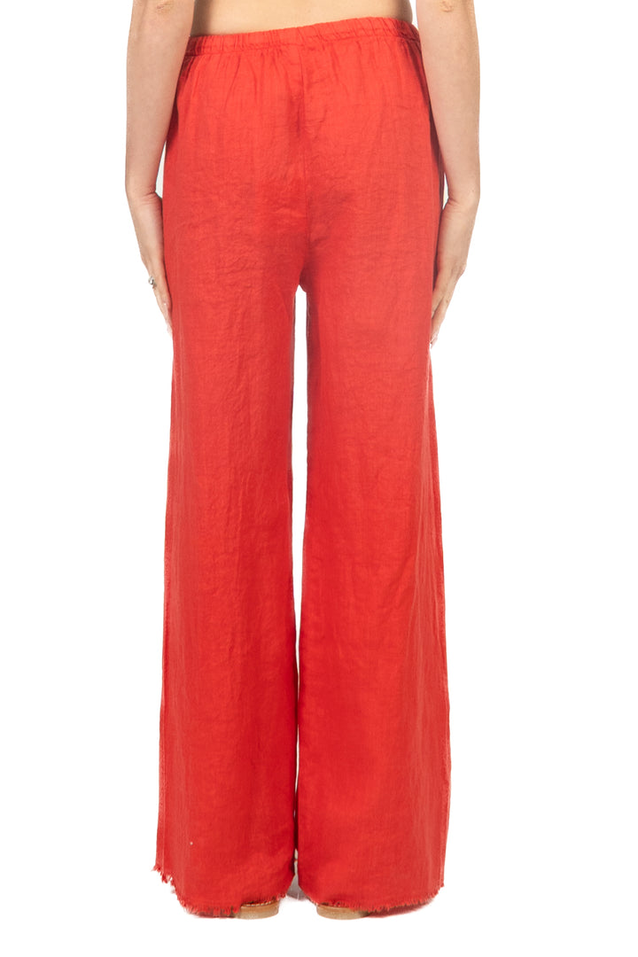 Tensione In - Pantalone in lino sfrangiato Art. S26PL22