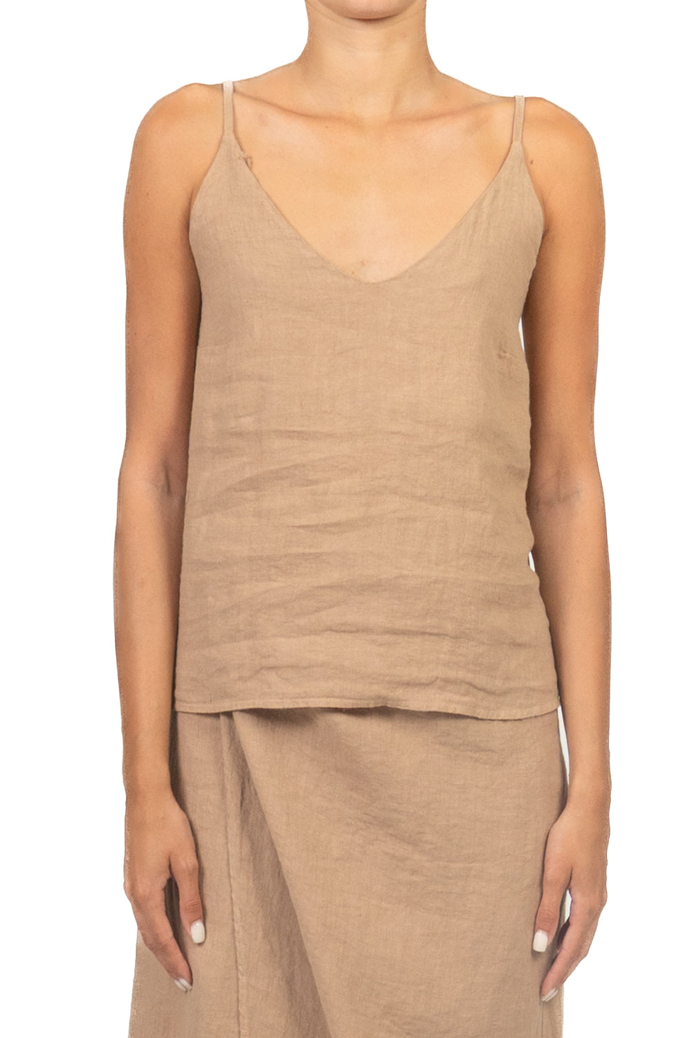 Have One - Top bretella misto lino Art. RMA-Q319