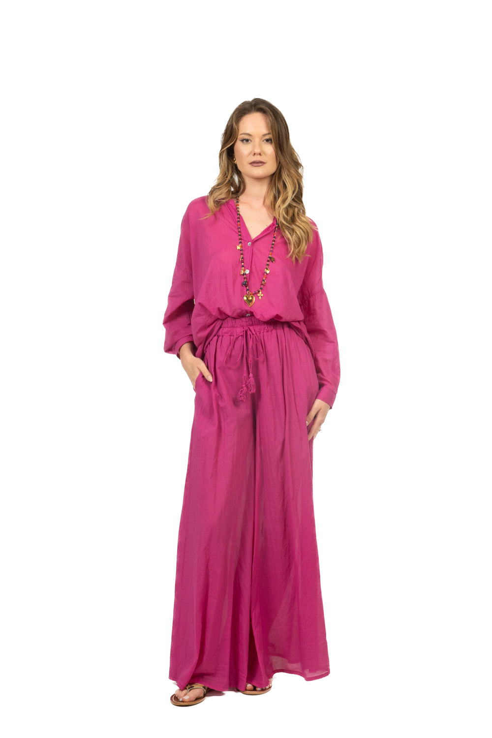 Tensione In - Camicia in mussola Art. S26CK14