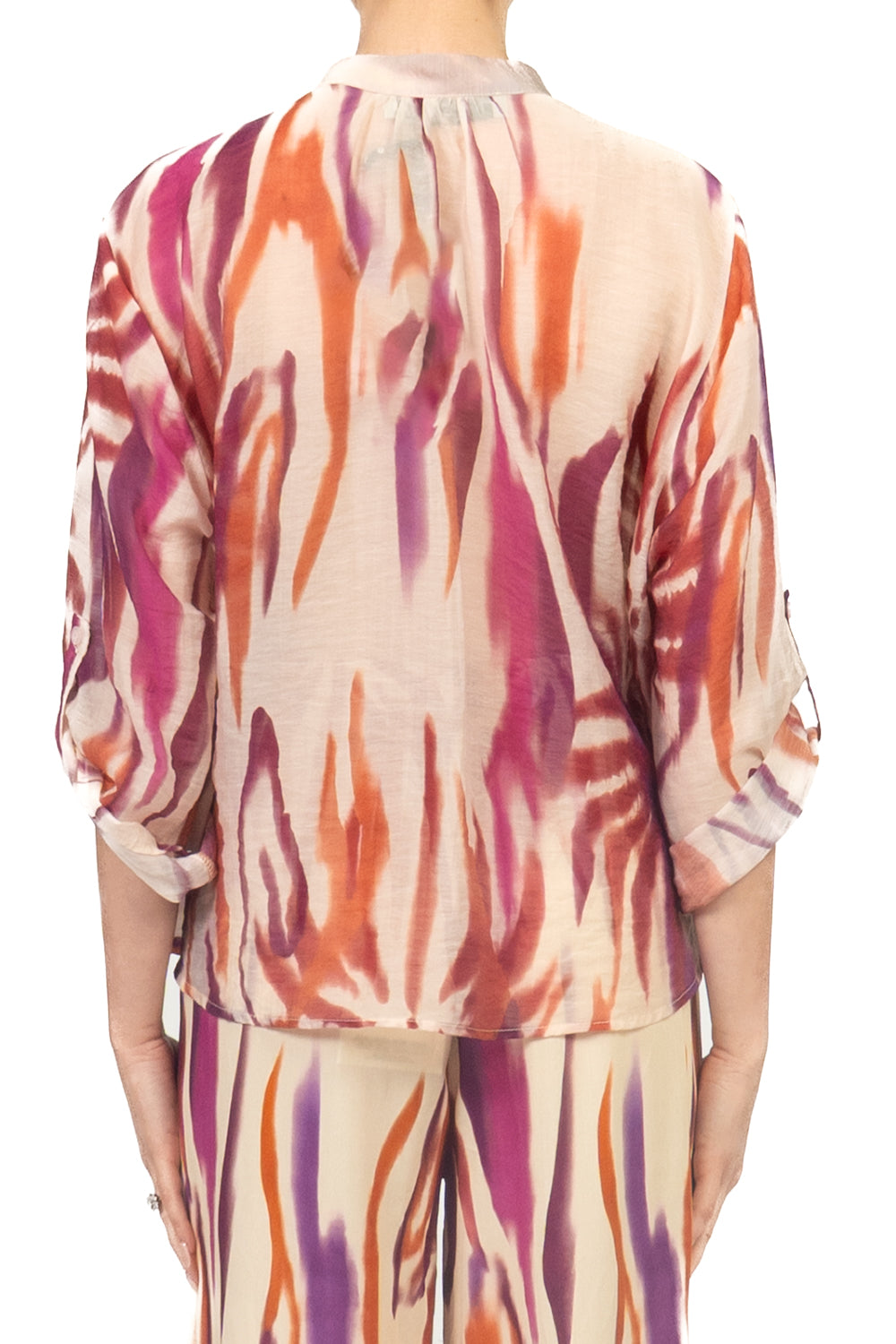 Have One - Camicia fantasia collo coreano Art. CVS-Q444