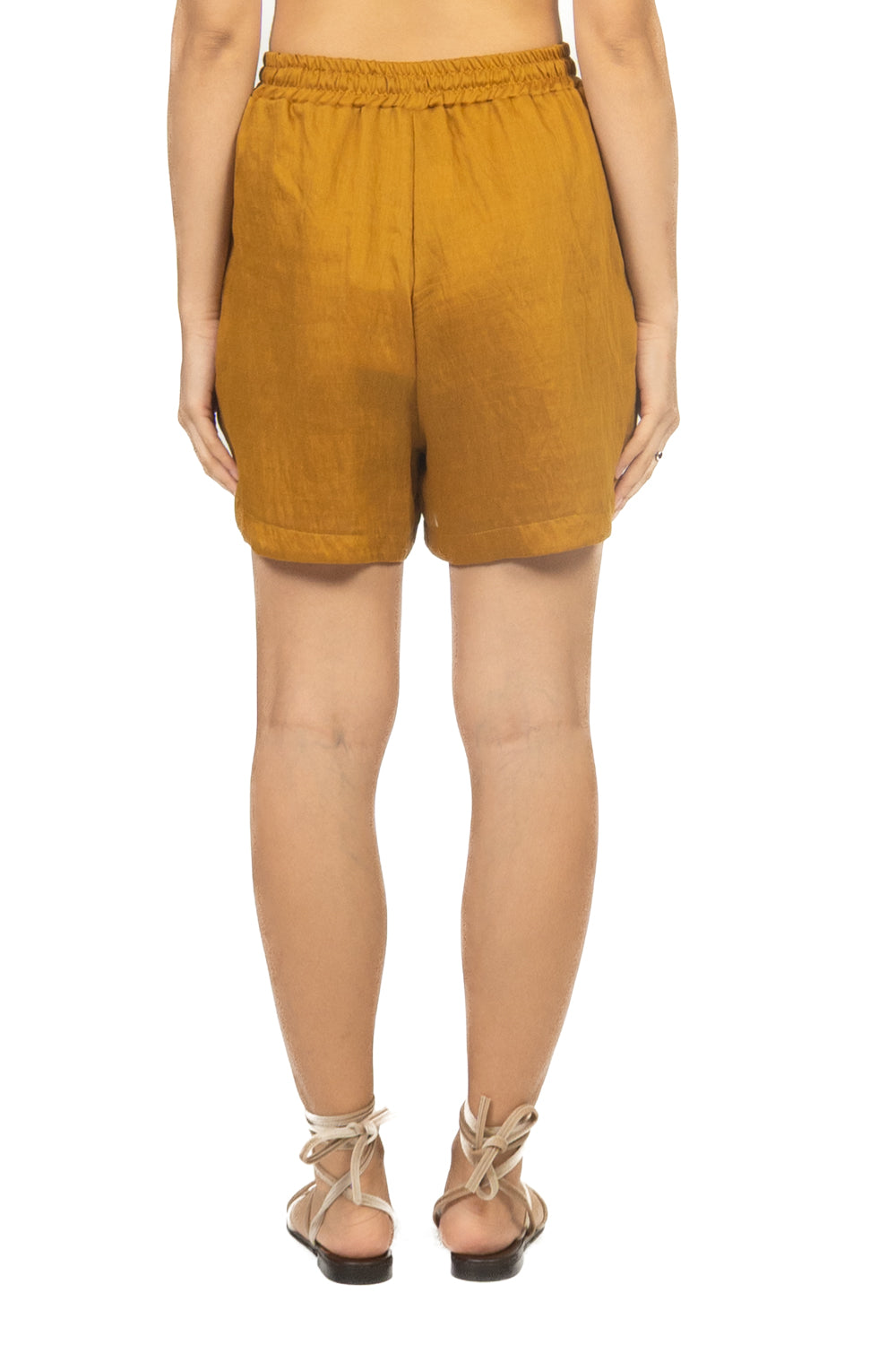 Tensione In - Short misto lino con coulisse Art. P50214AT