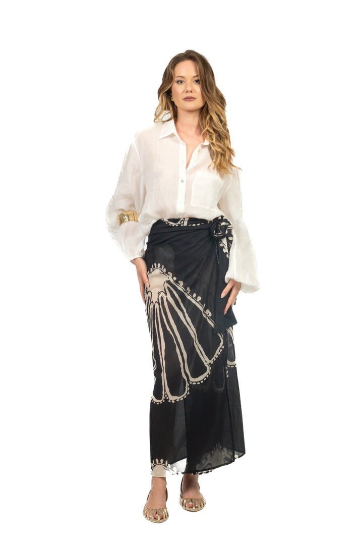 Vicolo - Completo camicia e gonna pareo Art. TAB3017