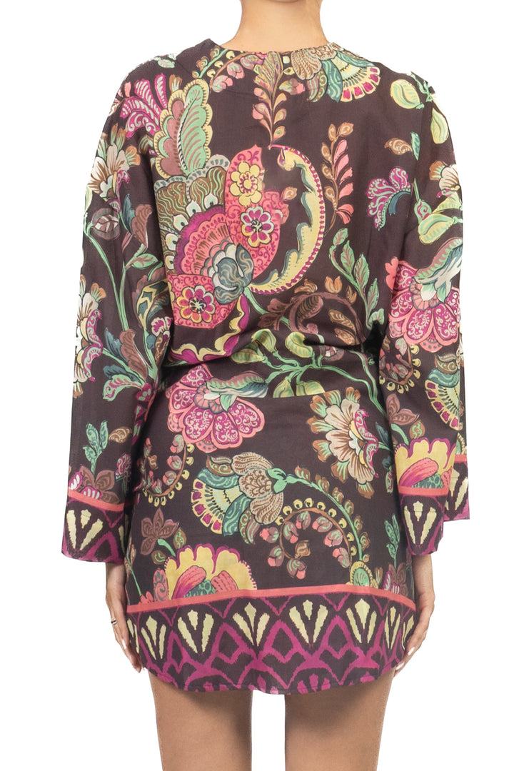 Dixie - Abito camicia floreale  Art. AMNCWKC