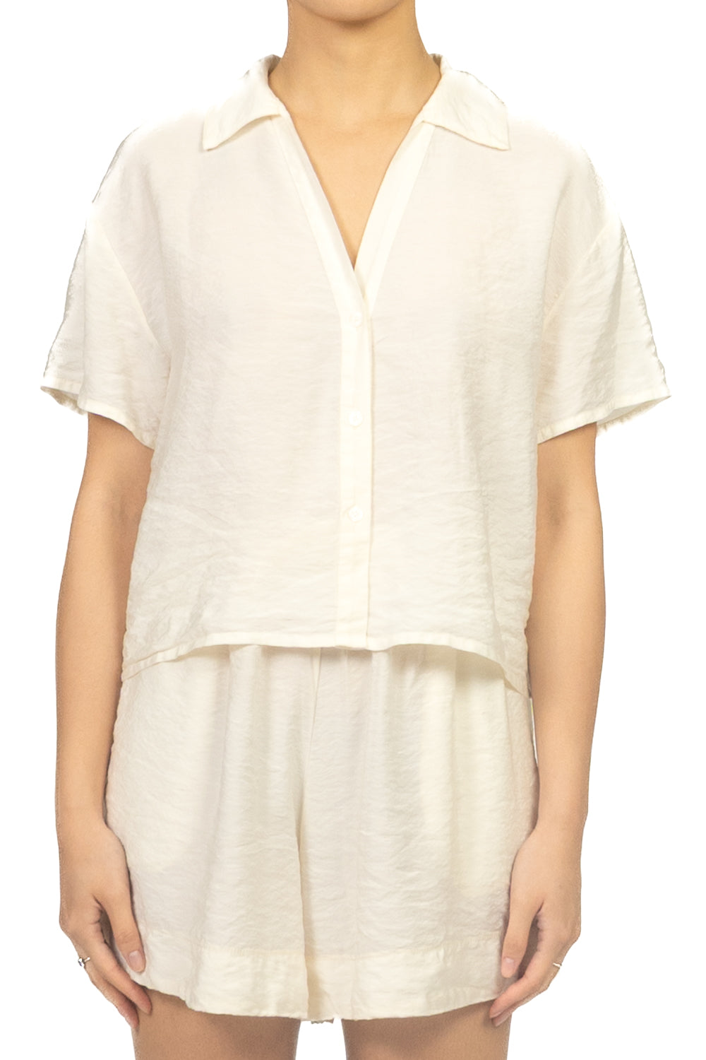 Tensione In - Camicia corta goffrata Art. 45184V78