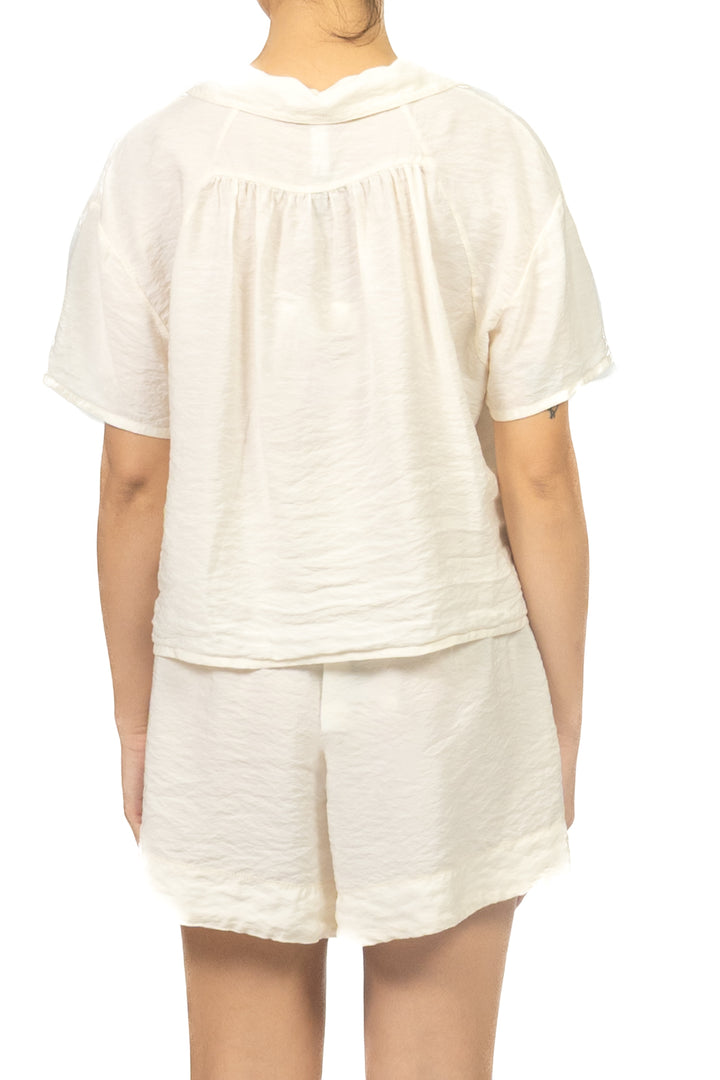 Tensione In - Camicia corta goffrata Art. 45184V78