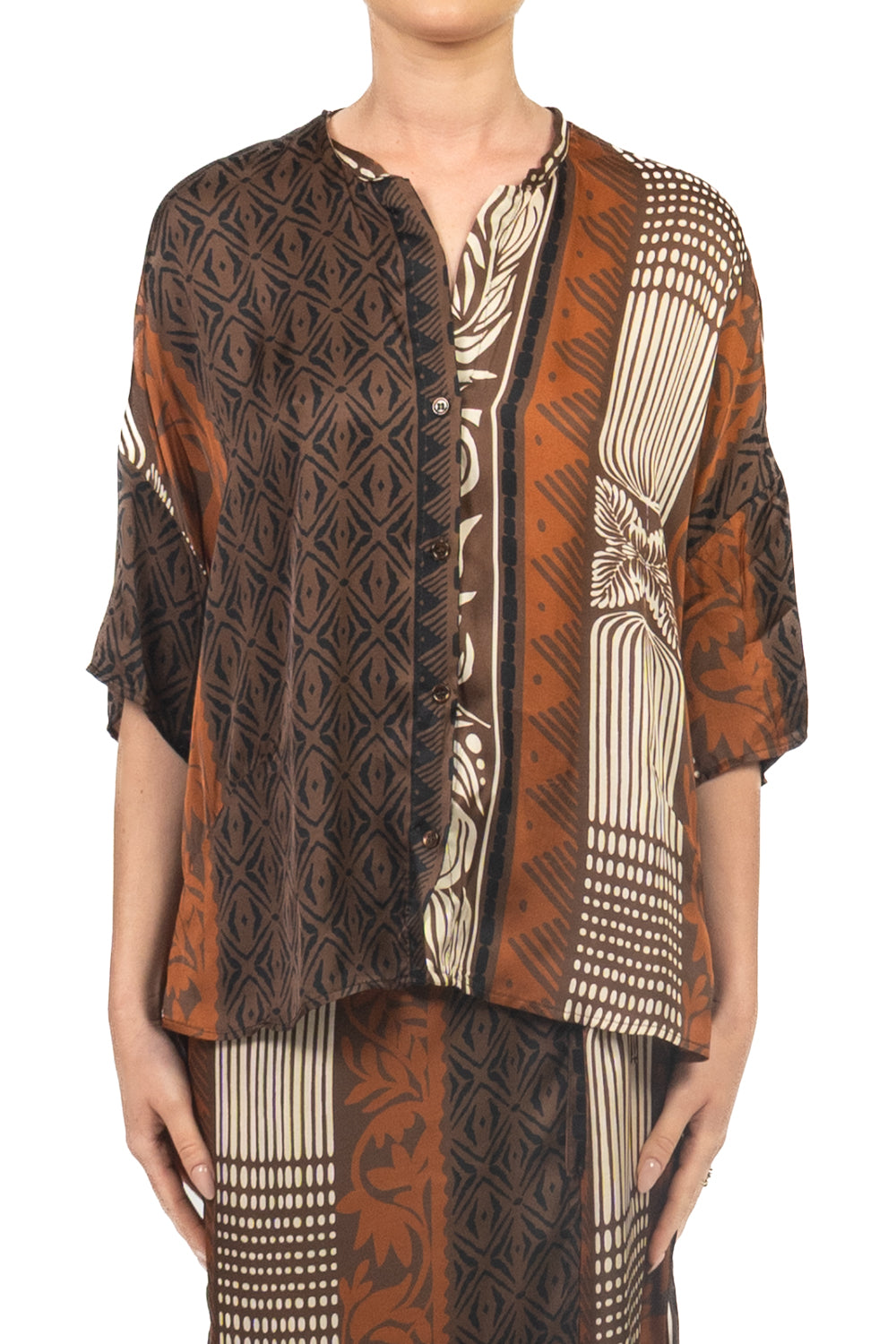 Vicolo - Camicia mezza manica fantasia  Art. TAB2982